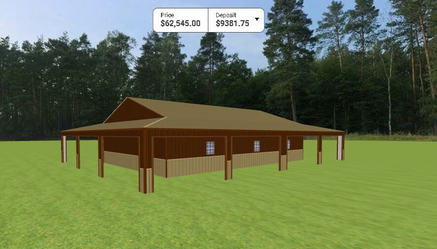 You are paying for plans and drawings & for us to design the structure you want