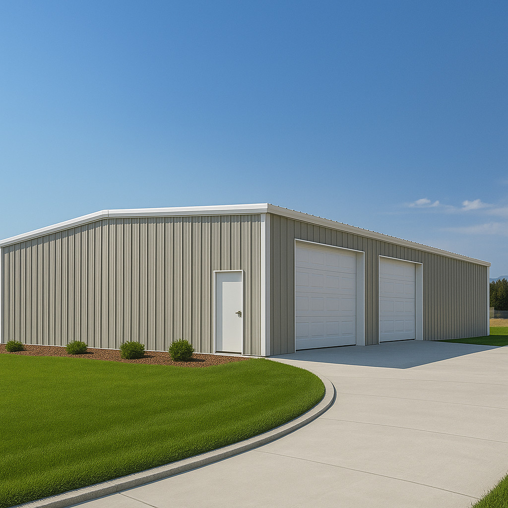 50x200x16 Steel Building Kit | Rigid Frame I-Beam | Commercial Grade | DuroBEAM