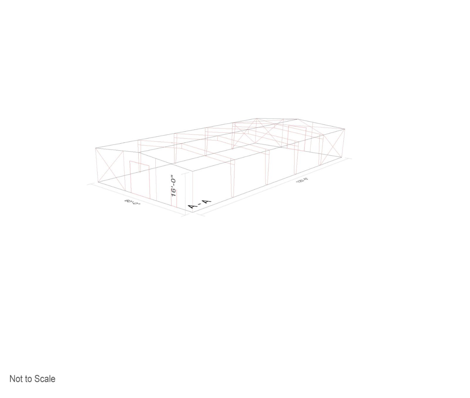 60x125x16 Steel Building Kit | Rigid Frame I-Beam | Commercial Grade