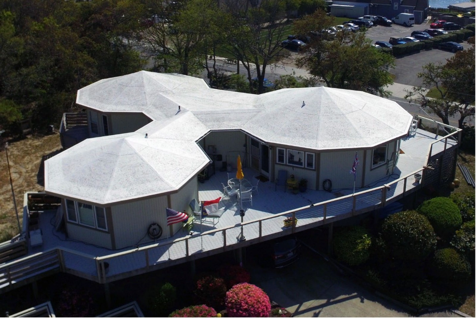 The Marion Polygon Wood shell Kit home Pre-panelized del. FREE anywhere USA!!!!!