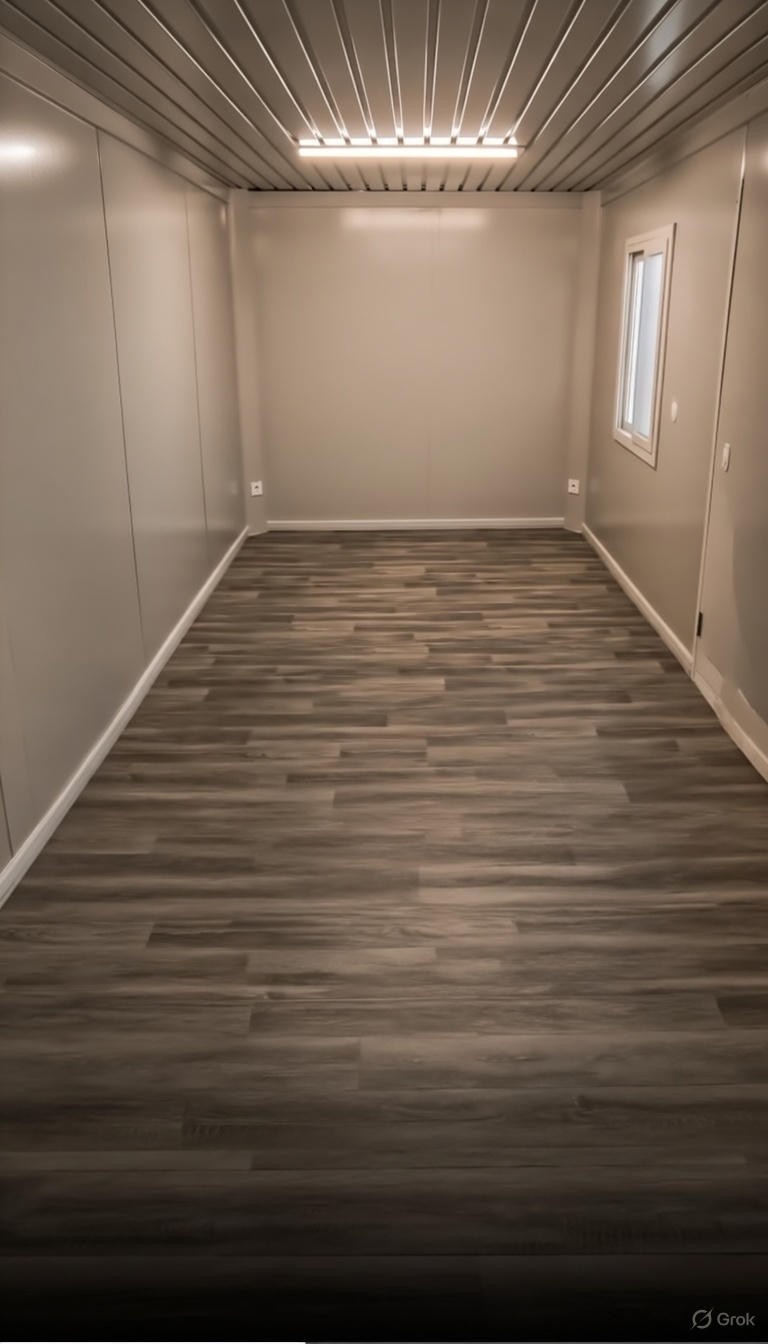 2 x 20FT Home Pod, Finished Floor, Portable Office, Brand New, Washroom Included