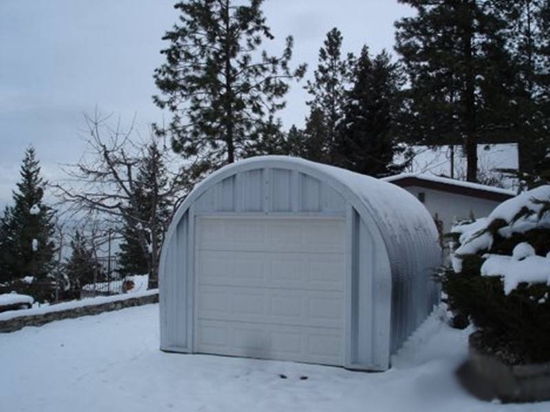 DuroSPAN Steel 19x24x12 Metal Building DIY Home Storage Shed Open Ends DiRECT