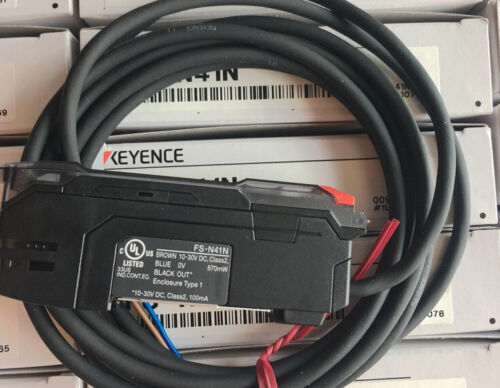 New Keyence FS-N41N Amplifier Fiberoptic Sensor