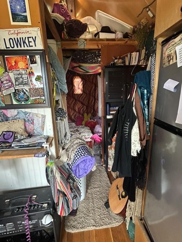 Vintage tiny home on wheels