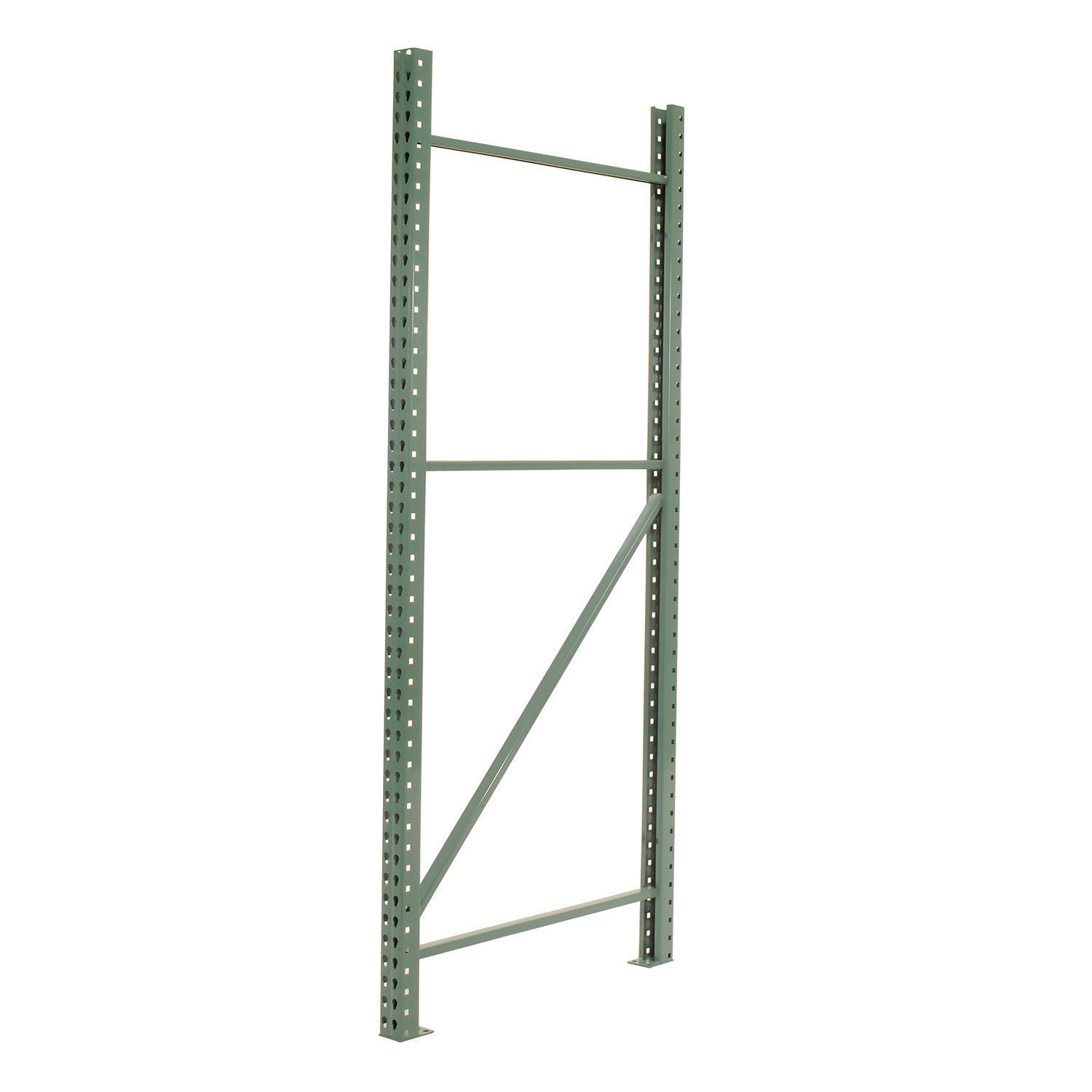 Global Industrial Steel Pallet Rack Upright Frame 48″W x 96″H