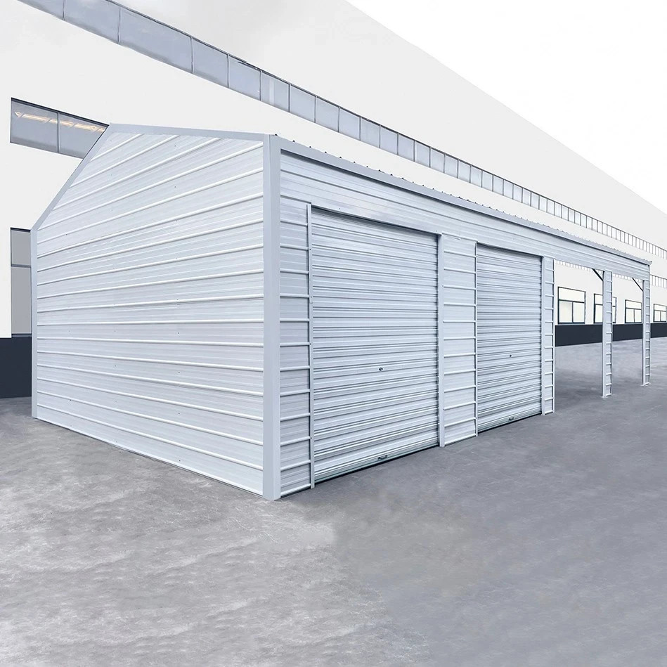 46’x23’x 14′ Metal Car Garage Heavy Duty Galvanized Steel w/2 Doors