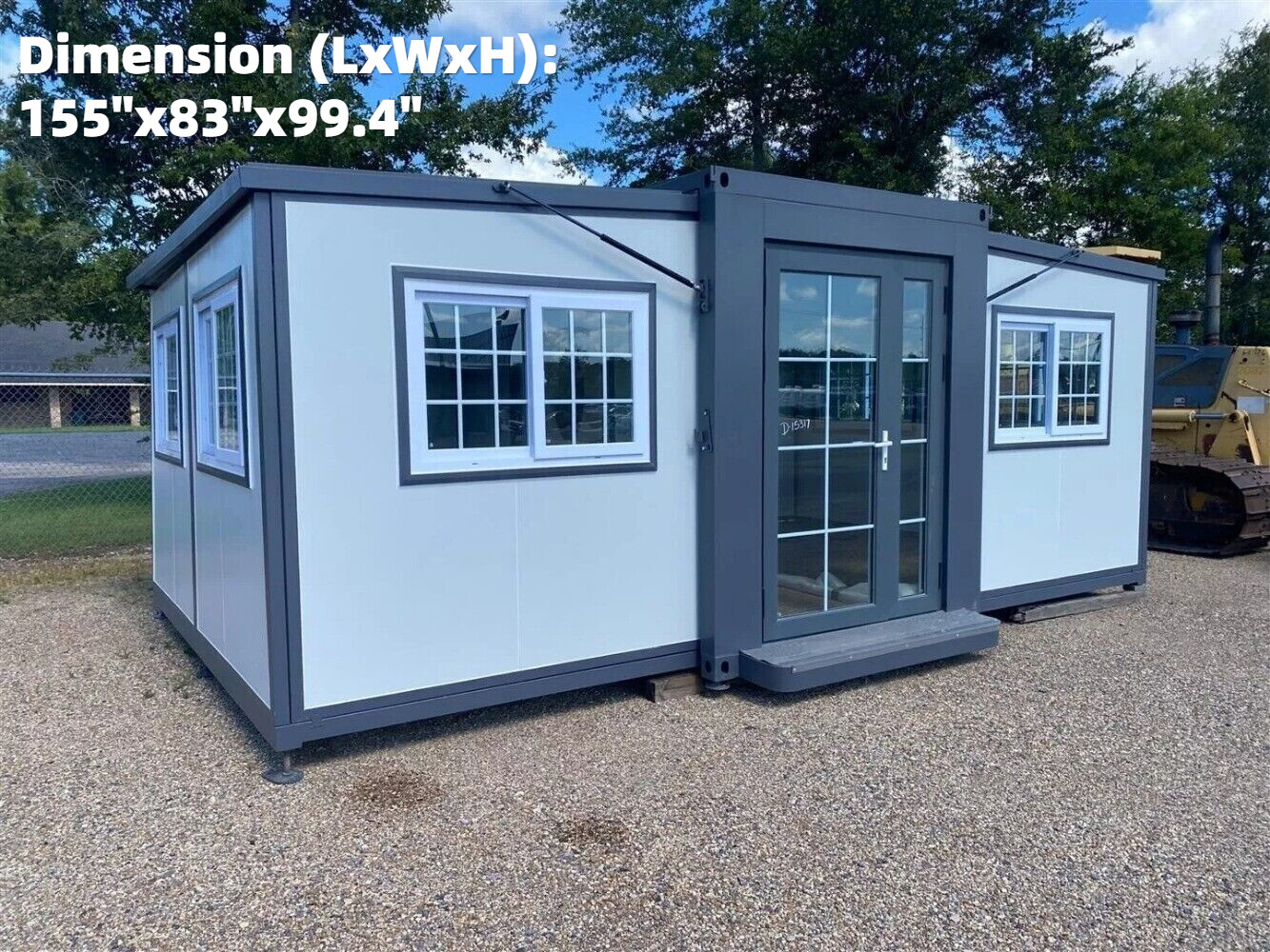 w/Bathroom Shower 13X20ft Mobile Expandable Prefab House Prefabricated Tiny Home