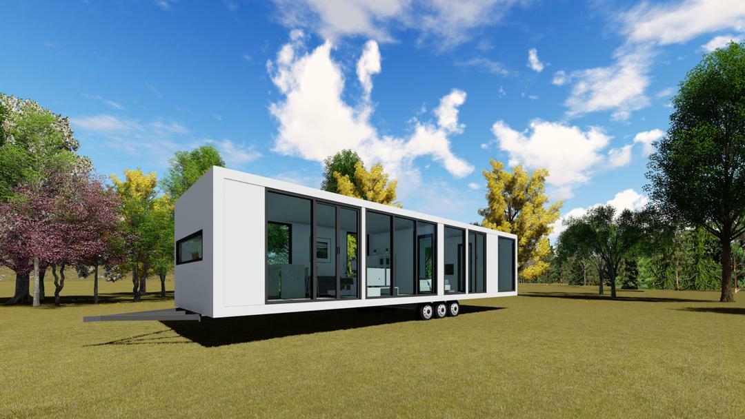 Tiny House Catalog L40′ X W10′ X 9′ South Beach Park RV Model