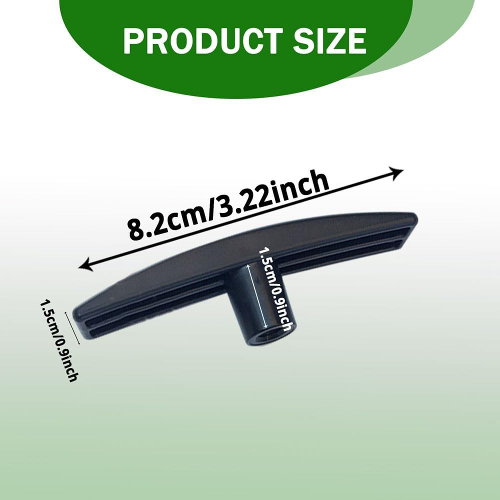 2PCS RV Waste Water Valve Handles, Water Tank Handles Replacement, Plastic T Han