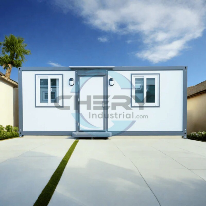 7x20ft Portable Office w/ Bedroom Toilet Shower Steel frame Lockable Entry Door