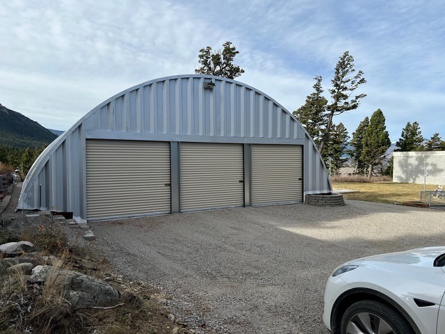 60x120x20 DuroSPAN Steel Quonset Prefabricated Steel Building Kit with Ends Wall