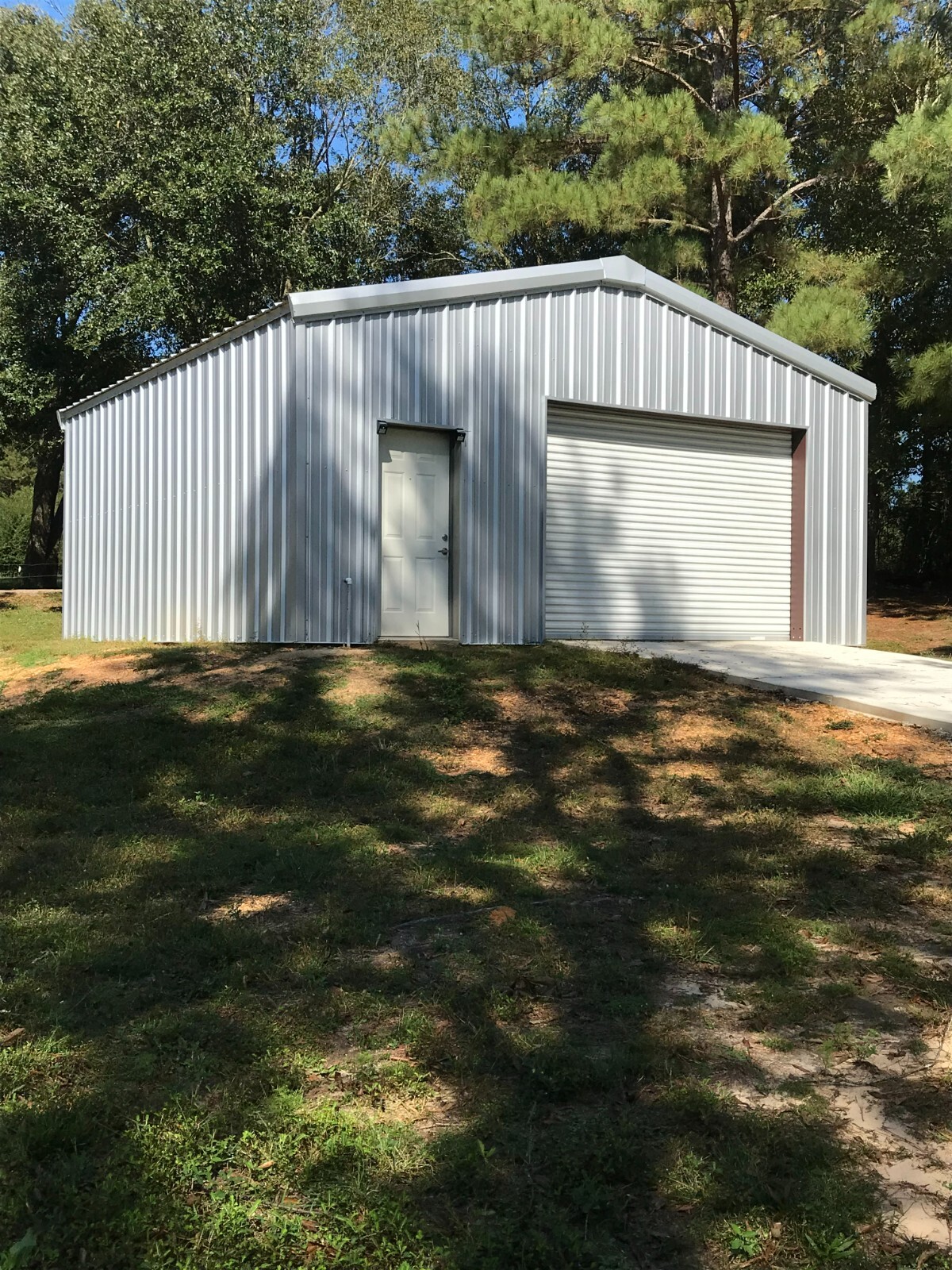 24x24x10 Steel Building SIMPSON ALL GALVALUME Metal Garage Storage Building Kit
