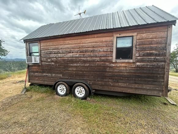 Vintage tiny home on wheels