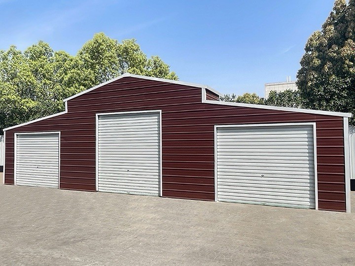 42’x30′ Metal Garage Shed Barn Outdoor Storage Heavy Duty Galvanized Steel