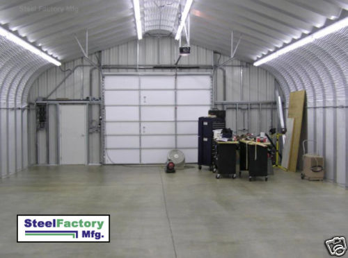 Steel Factory 20x35x16 Residential Garage Camper RV Storage Building / Workshop