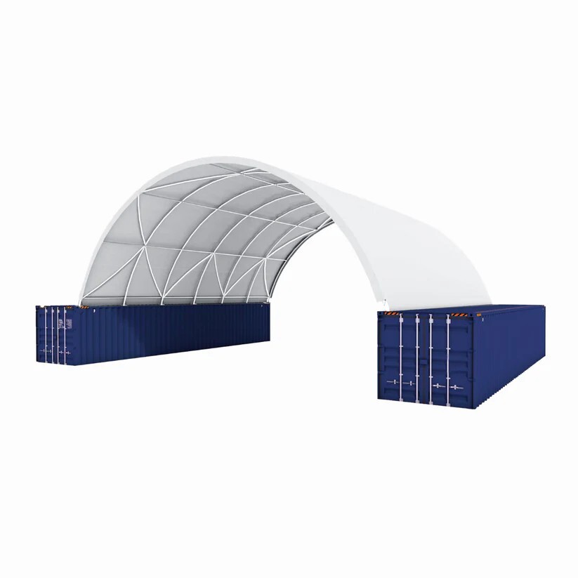 40x40x13 Shipping Container Shelter Canopy * 11oz PE* Fabric Conex Roof Cover