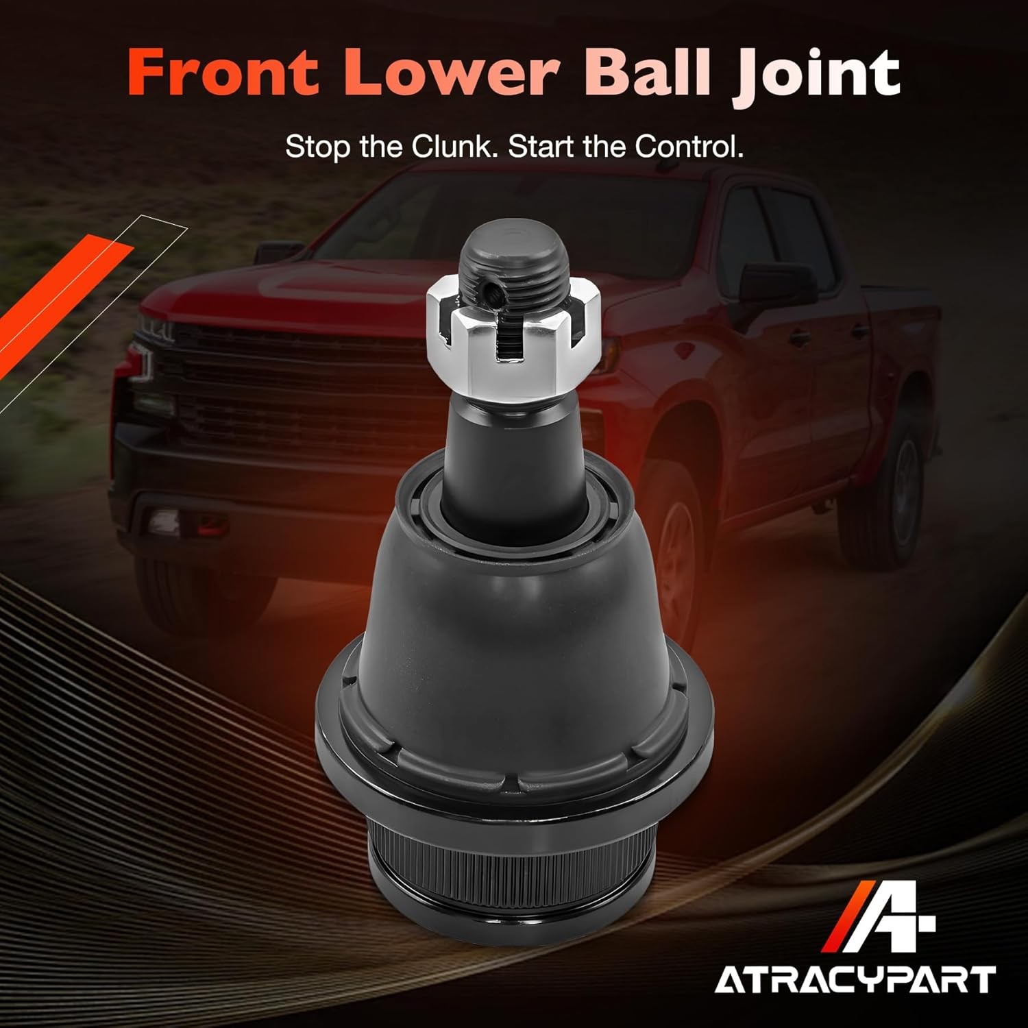 2 Front Lower Ball Joints Compatible with Chevy Silverado 1500 Express 2500 Taho