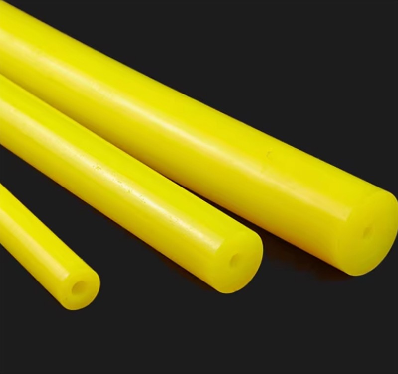 PU Polyurethane Hollow Round Rod Bar Stick Length 500mm Elastic Shock Absorber