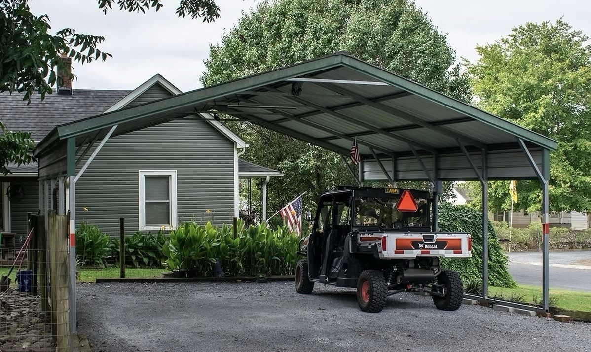 Metal Carports Multiple Sizes Available | Steel Carport Installed | Rent To Own