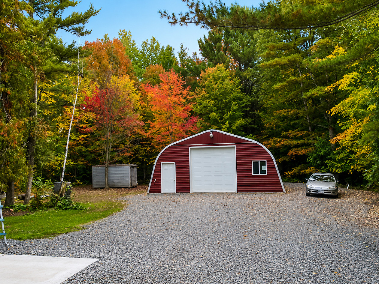 25x16x14 DuroSPAN Steel Buildings Garage Workshop DIY Open Ends Factory DiRECT