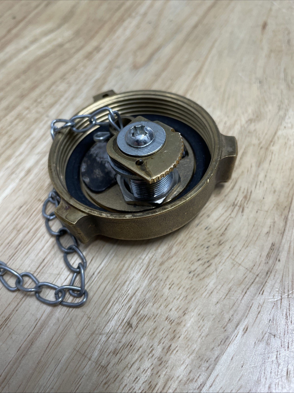 MotoRad 2501-11 Heavy Duty Fuel Cap with Lock No Key