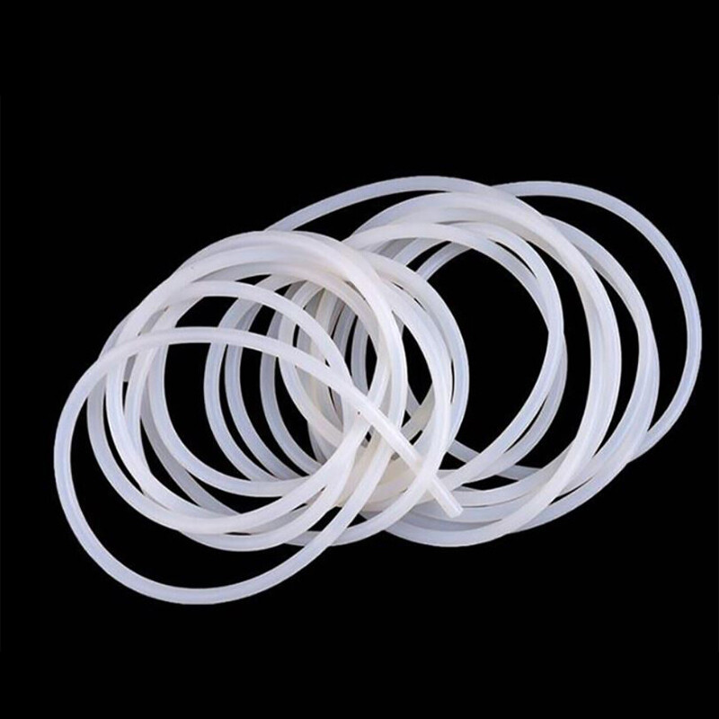 Ø1-25mm Silicone Rubber Solid Sealing Strip Gasket Round Bar Waterproof Non-slip