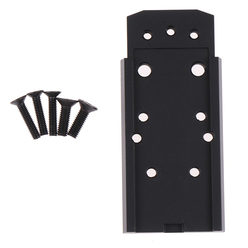 Tactical CNC P320 Rear Sight Mount Plate Base Fit For SIG RMR SRO Accessories