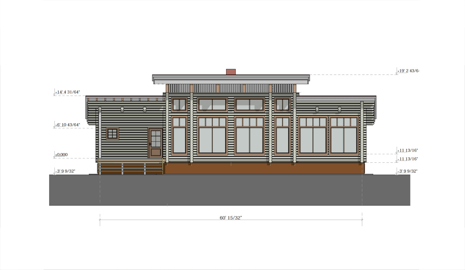 MODERN LOG HOUSE KIT #LH-314-1 ECO FRIENDLY WOOD PREFAB DIY BUILDING CABIN HOME