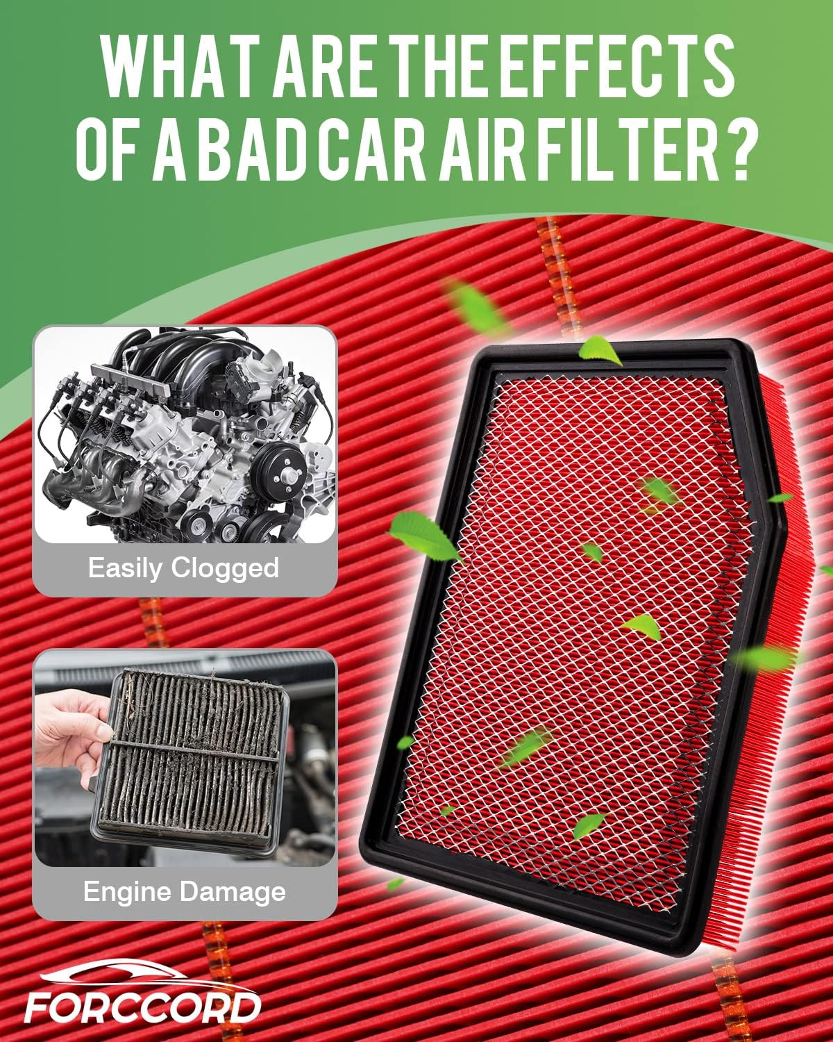 Cabin & Engine Air Filter Fit for Chevrolet Silverado 1500 2019-2026, Chevy Silv