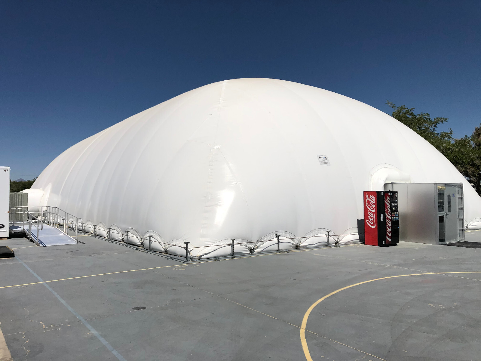 Inflatable Dome Structure 60ft x 118ft