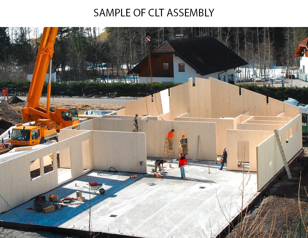 2100 SQ.FT ECO SOLID TIMBER AIRTIGHT CLT PANEL HOUSE KIT MASS WOOD HOME, PREFAB 