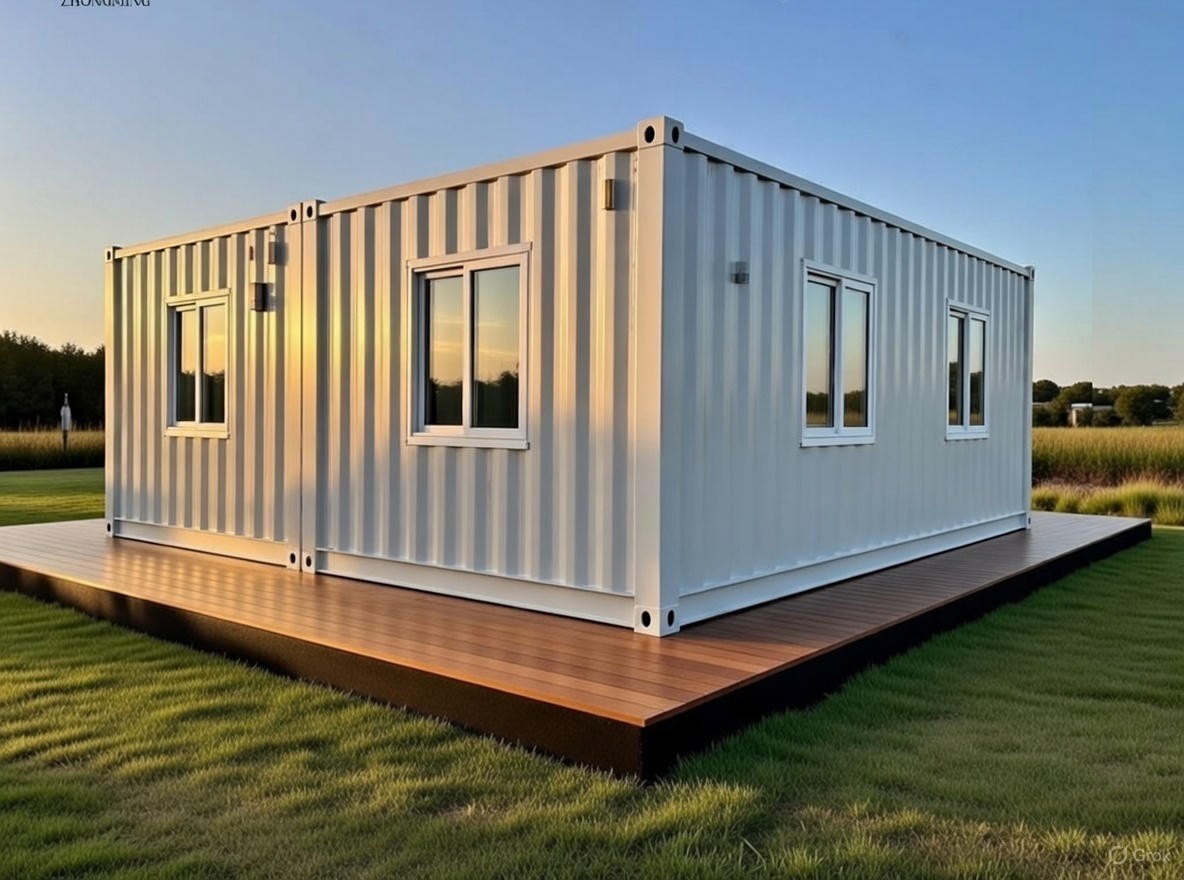 2 x 20FT Home Pod, Finished Floor, Portable Office, Brand New, Washroom Included