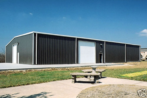 Steel Factory 50x100x12 Engineered Prefab Warehouse Metal Storage Building