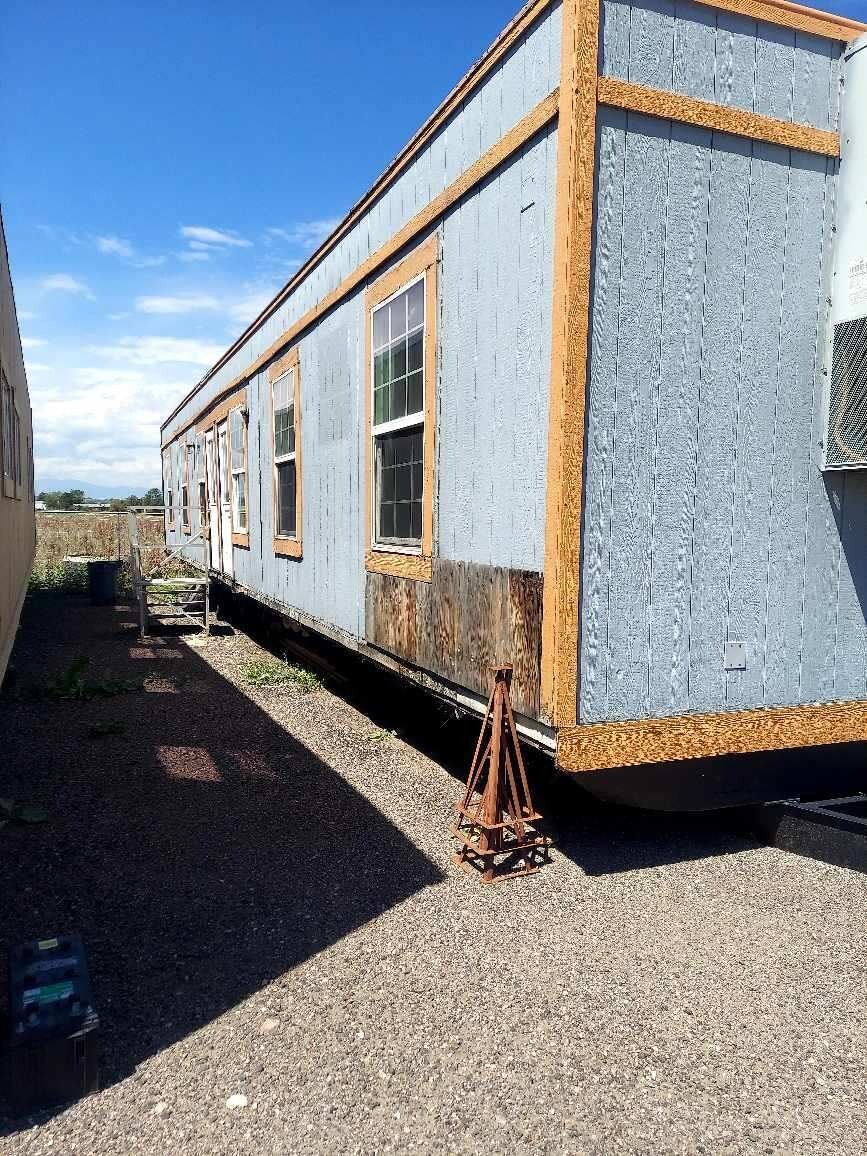 Double wide office trailer