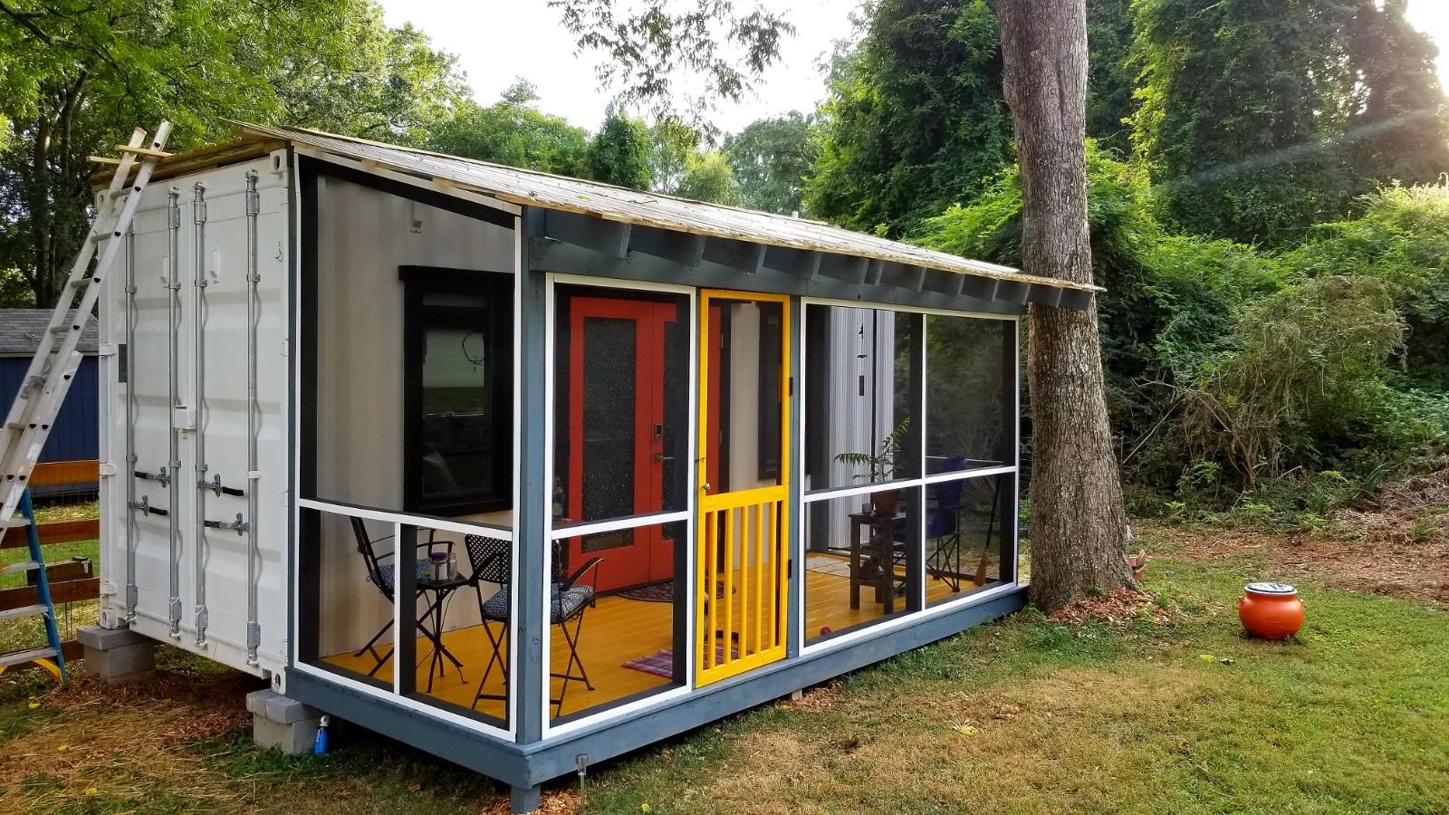 Turnkey Light-Filled Custom 8×20 Container Tiny Home – Giant Windows, Full Bath,
