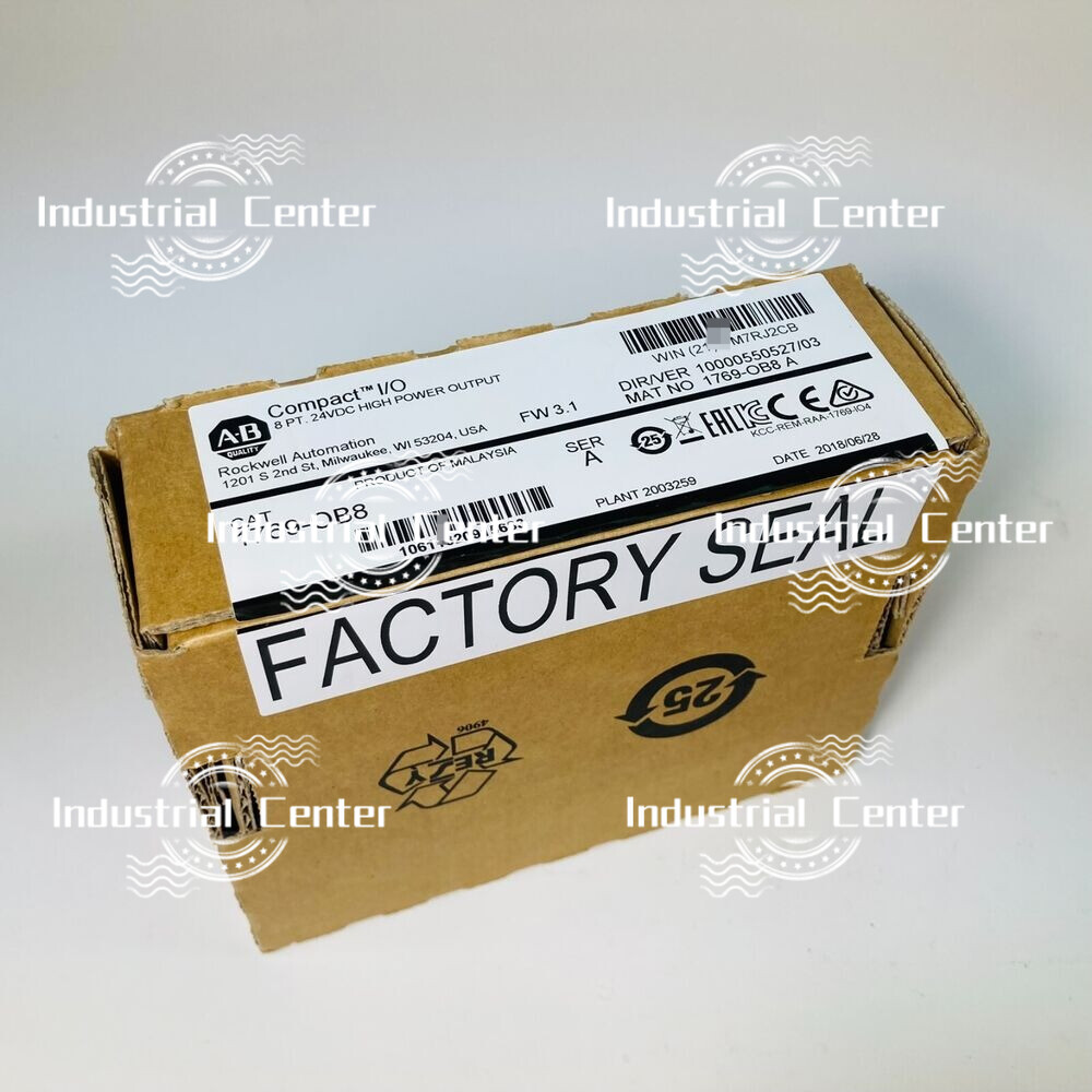 1769-OB8 AB CompactLogix 8 Pt 24VDC D/O Module Spot Goods Brand New in Box!