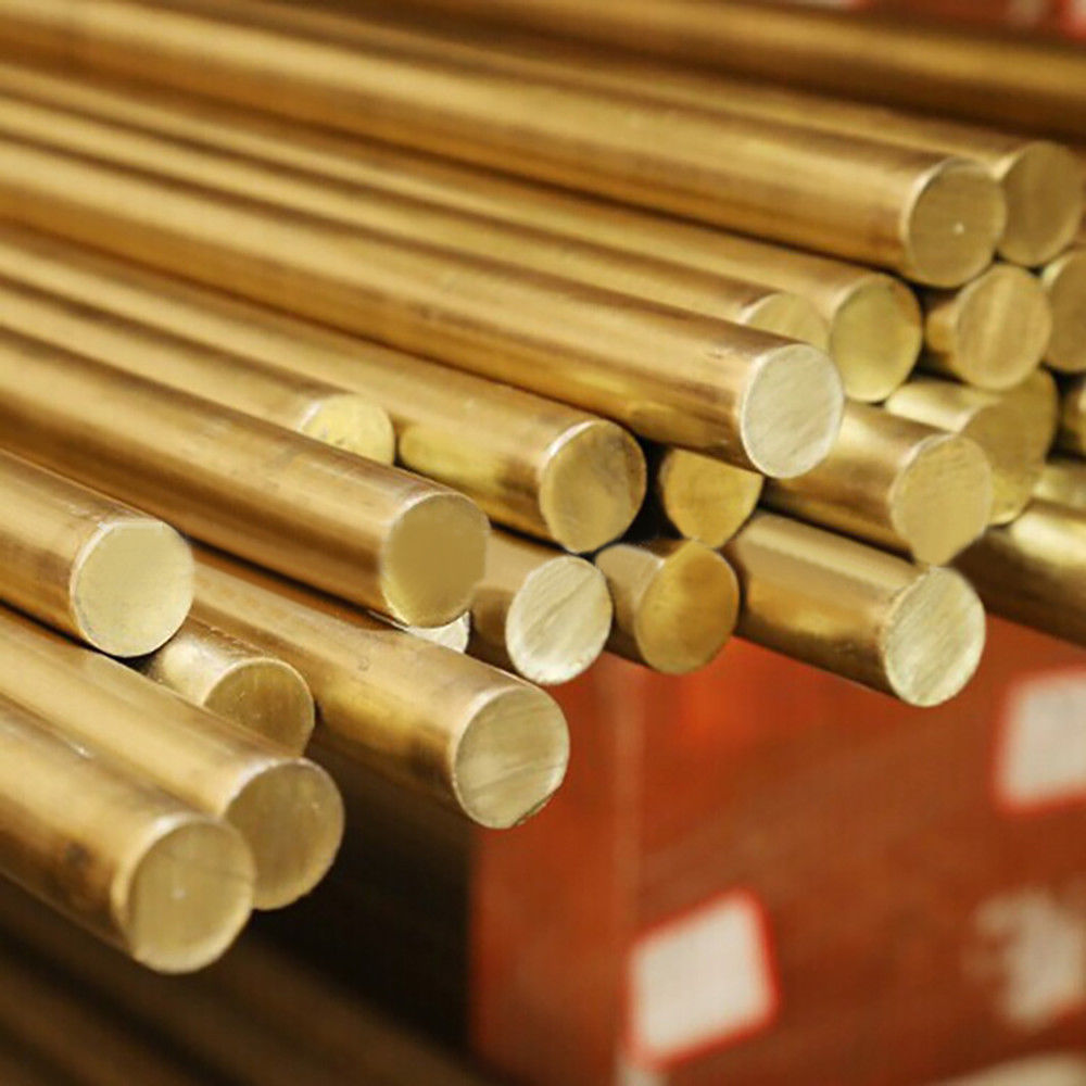 4/6/8/12mm Dia Hardware Brass Round Bar / Rod Circular Wire Tube Modelmaking