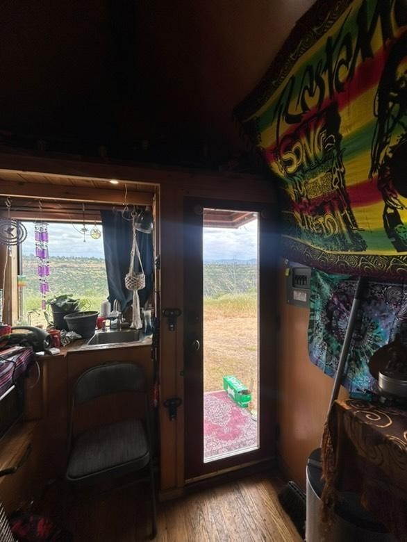 Vintage tiny home on wheels