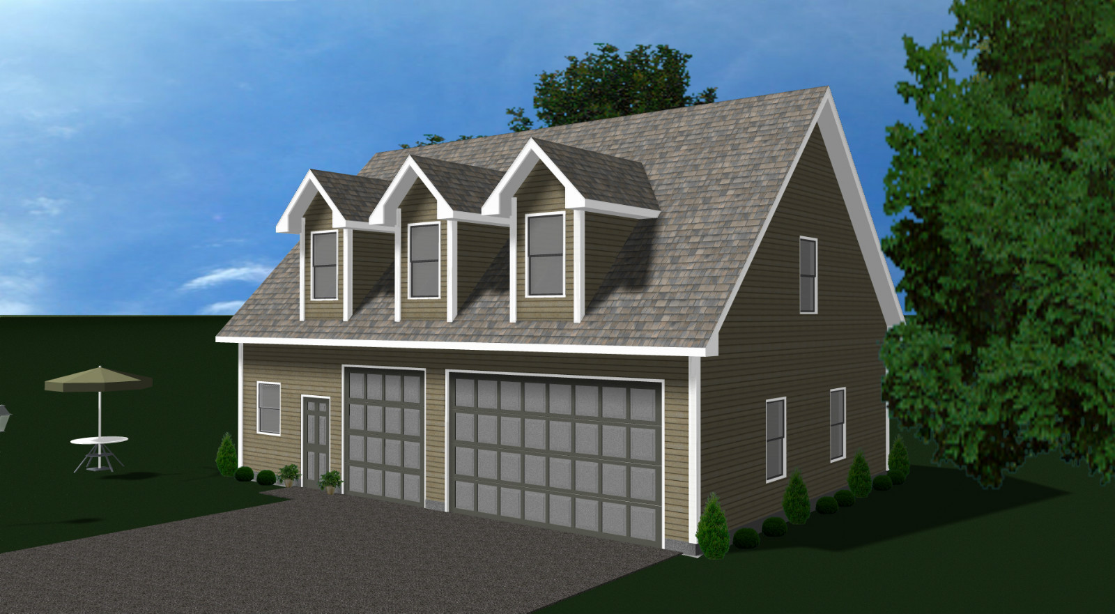 Garage Kit Shell Prefab Garage Kit with Living Quarters Garage Home kit