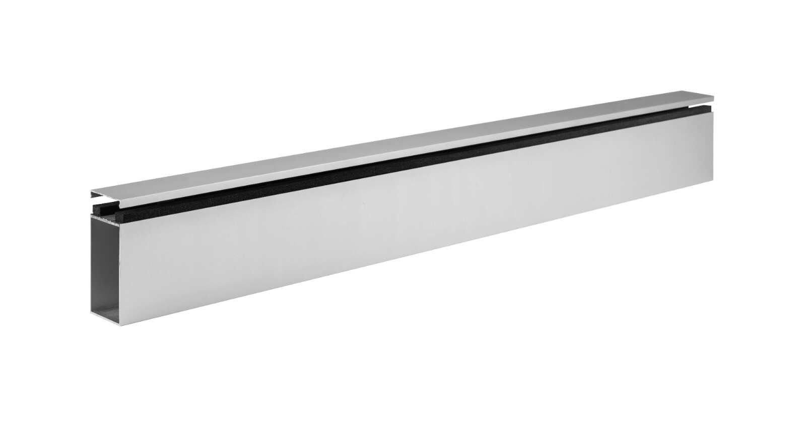CGP Single-Slide Door System, Glass Aluminum 3-Wall 10’x7’x7’x8′,Clear Anodized