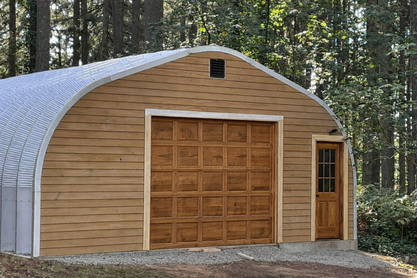 25x100x13 DuroSPAN Steel Building Kit Clear Span Arch DIY Open Ends