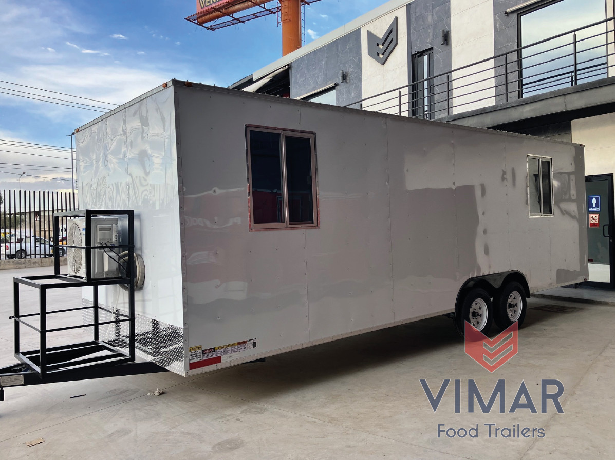 8×24 New Mobile Modular Jobsite Office Trailer, Custom Trailer Mfr. 8×20 8×22