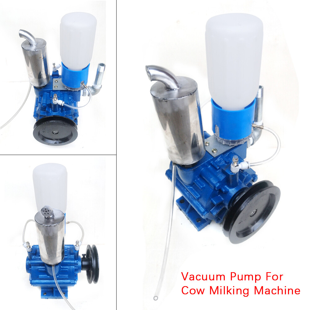 Vacuum Pump Electric Milking Machine 220L 250L/min Sheep Milker Tank Barrel