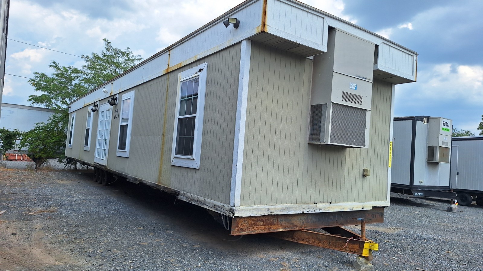 12×56 Modular Construction Office Trailer. Delivery available!