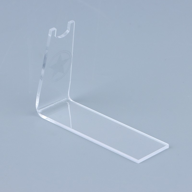 1pcs Small Clear Acrylic Outdoor Pistols Holder Gun Model Showing Display Stand