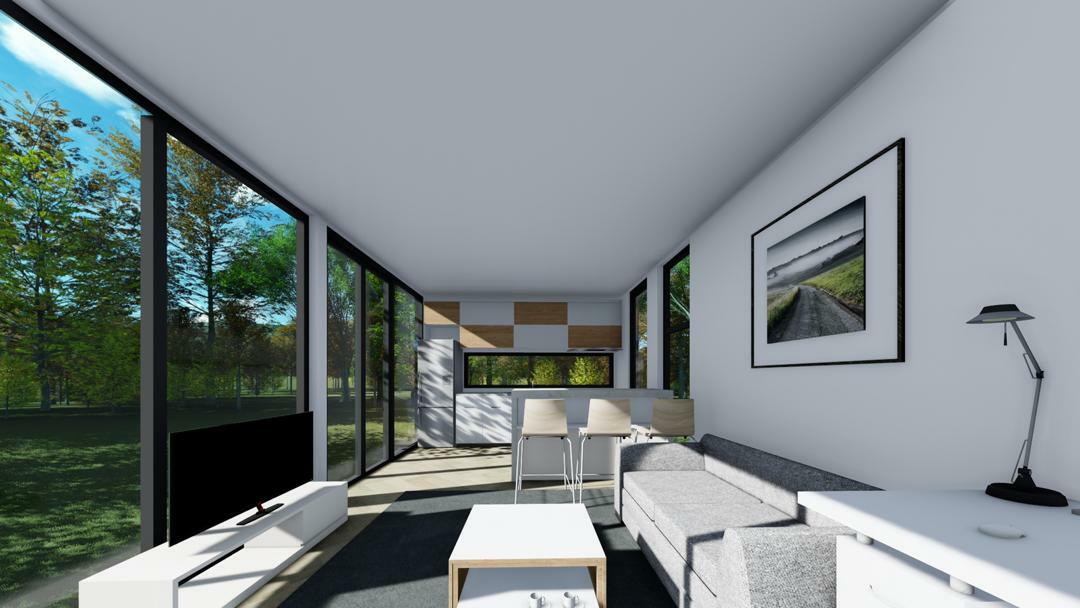 Tiny House Catalog L40′ X W10′ X 9′ South Beach Park RV Model
