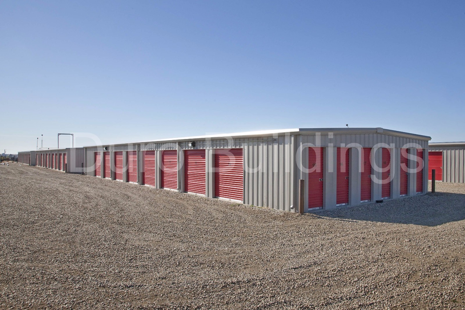 DUROSteel 45’x180’x8.5′ Mini 50 Rental Units Self Storage Metal Building DiRECT