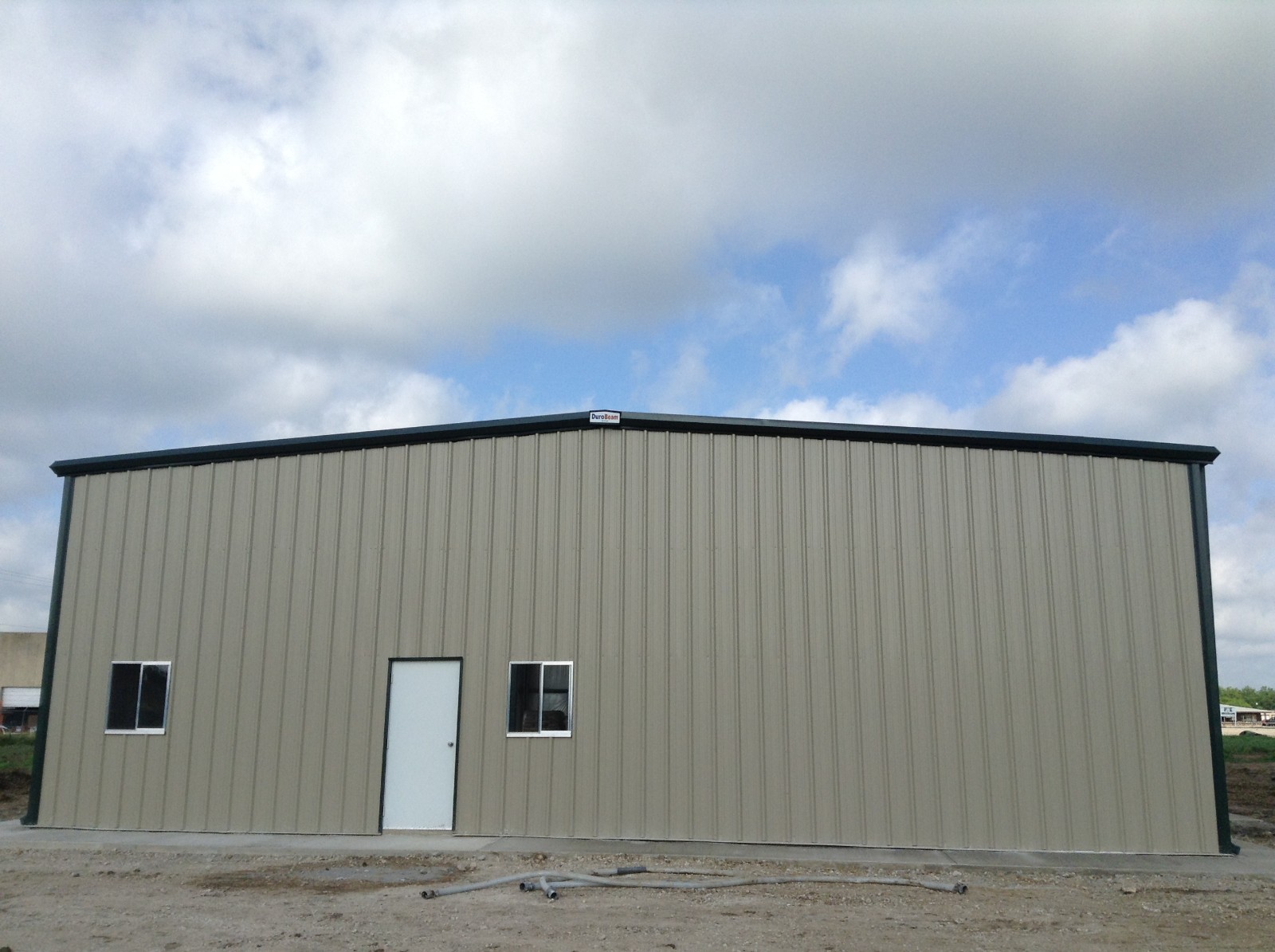 60x120x16 Steel Building Kit | Rigid Frame I-Beam | Commercial Grade