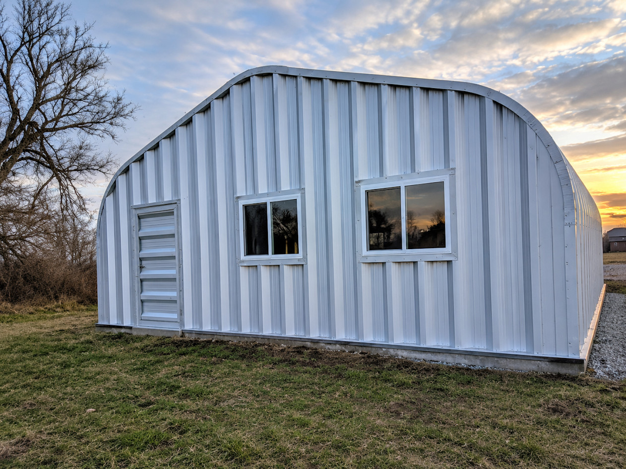 25x20x13 DuroSPAN Steel Building Kit Garage homestead w/ Ends Wall Included