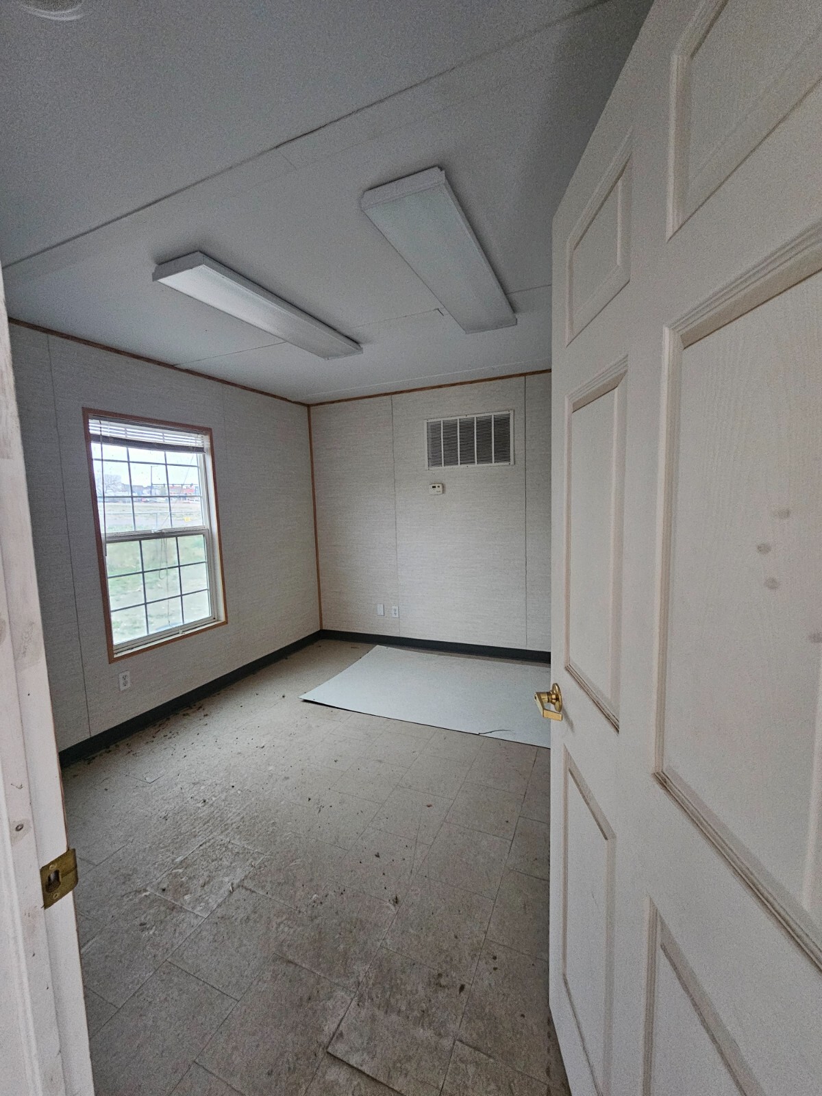 Double wide office trailer